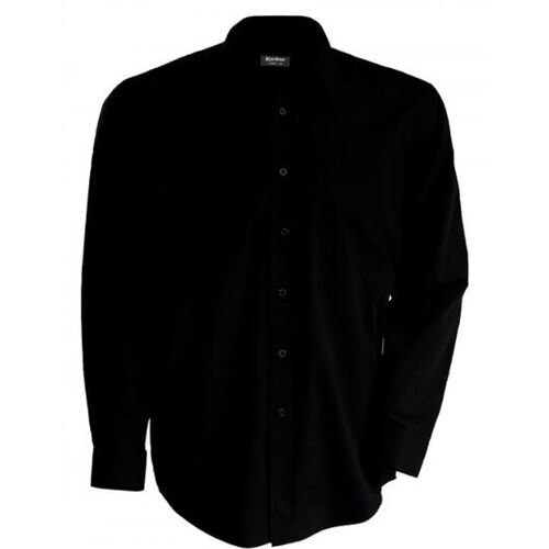 CHEMISE POPELINE 100% COTON MANCHES LONGUES K541