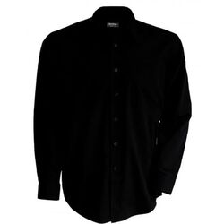 CHEMISE POPELINE 100% COTON MANCHES LONGUES K541