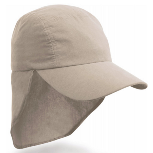 CASQUETTE LEGIONNAIRE 100%POLYESTER DESERT KHAKI BEIGE REF RC069X