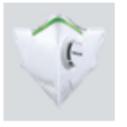 MASQUE RESPITATOIRE  PLIABLE 2211 JETABLE FFP2 A VALVE  BTE DE 20