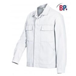 BLOUSON DE TRAVAIL BP BASIC COTON BLANC R&eacute;f.1485