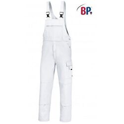 COTTE A BRETEL. BP BASIC + POCHE GENOU COTON BLANC R&eacute;f.1482