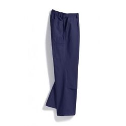 PANTALON MULTIPOCHES BP BASIC COTON BLEU FONCE R&eacute;f.1486