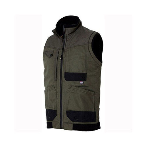 GILET NATURTECH LIFE PC 65/35 KAKI/NOIR R&eacute;f.0572