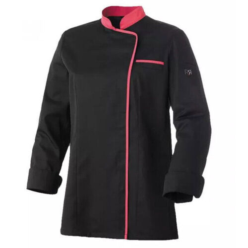 VESTE FEMME EXPRESSION  ML PC NOIR/ROSE FUSHIA