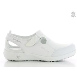 SABOT LINA/LILIA CUIR SOUPLE A BRIDE BLANC/BLANC R&eacute;f : WHT