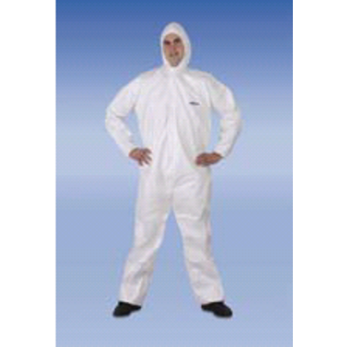 COMBINAISON ULTIMA A CAPUCHE EN POLYPROPYLENE BLANC TYPE 4/5/6 REF CM4X