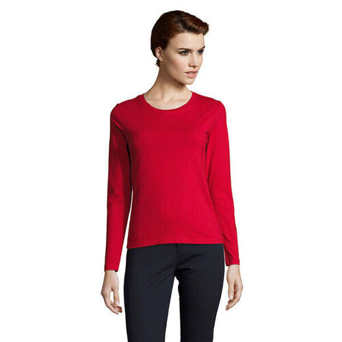 T.SHIRT FEMME ML IMPERIAL LSL 100% COTON REF.02075