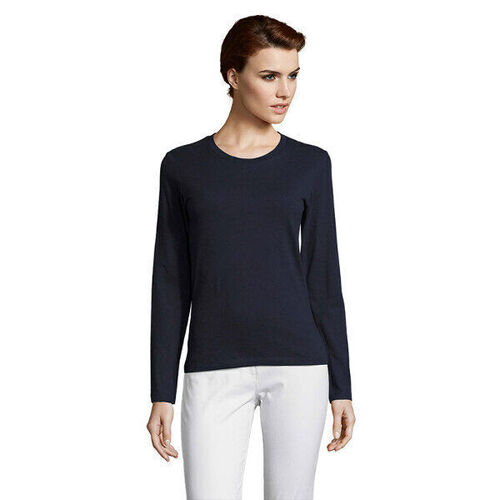T.SHIRT FEMME ML IMPERIAL LSL 100% COTON REF.02075