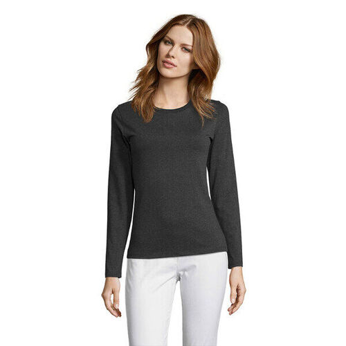 T.SHIRT FEMME ML IMPERIAL LSL 100% COTON REF.02075
