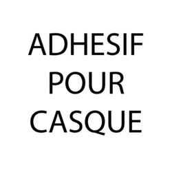 ADHESIF POUR CASQUE FORMAT MAXI 45X45CM