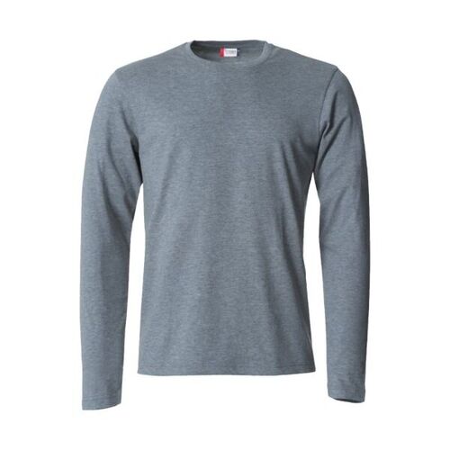 T SHIRT ML 100% COTON PEIGNE COL ROND REF.029033