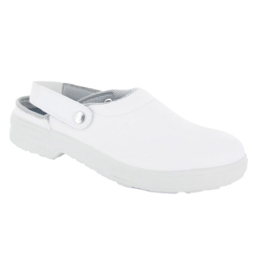 SABOT SILVO SECURITE BLANC BRIDE EXTENSIBLE  SEMELLE INTERIEURE AMOVIBLE
