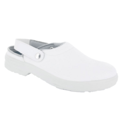 SABOT SILVO SECURITE BLANC BRIDE EXTENSIBLE  SEMELLE INTERIEURE AMOVIBLE