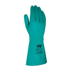 GANT NITRILE VERT INTERFACE PLUS FLOCKE COTON LG33CM REF.821
