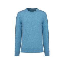 SWEAT COL ROND HOMME 85%COTON BIO 15% POLYESTER RECYCLE REF.K4025