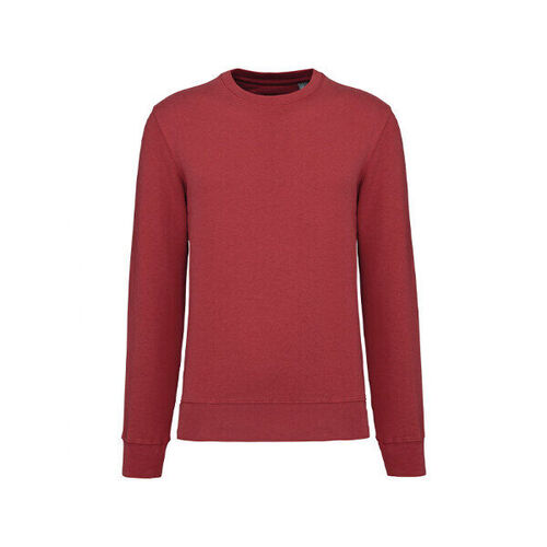 SWEAT COL ROND HOMME 85%COTON BIO 15% POLYESTER RECYCLE REF.K4025