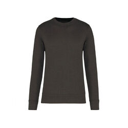 SWEAT COL ROND HOMME 85%COTON BIO 15% POLYESTER RECYCLE REF.K4025