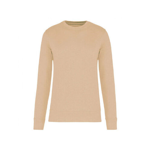 SWEAT COL ROND HOMME 85%COTON BIO 15% POLYESTER RECYCLE REF.K4025