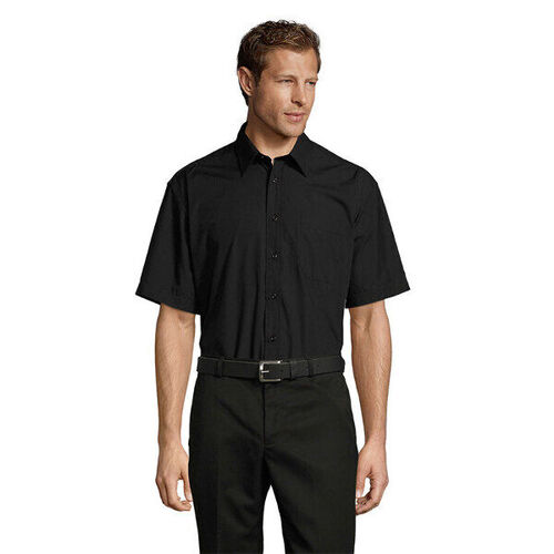 CHEMISE BRISTOL  HOMME POPELINE MC  REF 16050