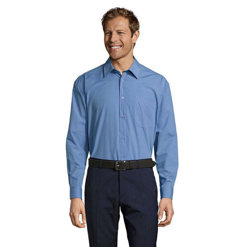 CHEMISE BALTIMORE  HOMME POPELINE ML  REF 16040