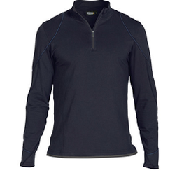 T.SHIRT ML SONIC MARINE/GRIS COTON/ELASTHANE 220 GR