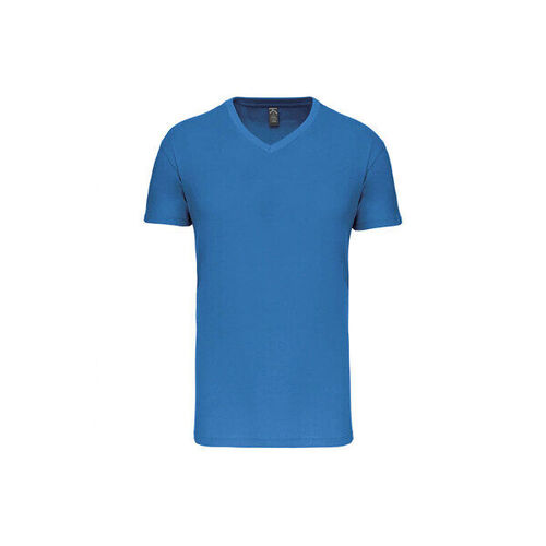 T SHIRT MANCHES COURTES COL V HOMME 150G REF.K3028