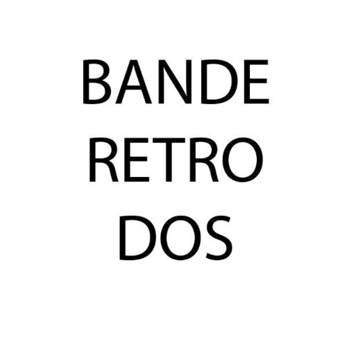 BANDE RETRO R&eacute;fl&eacute;chissante Dos