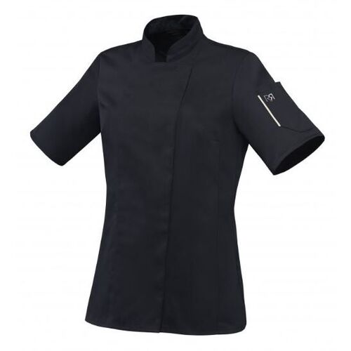 VESTE CUISINE MC FEMME UNERA PC NOIR 37�5