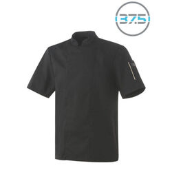 VESTE CUISINE NERO PC MC NOIRE 37�5