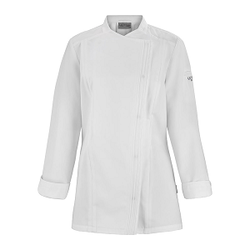 VESTE FEMME TITANE ML BLANCHE 50% LYOCELL 50% POLYESTER REF.2TTNF