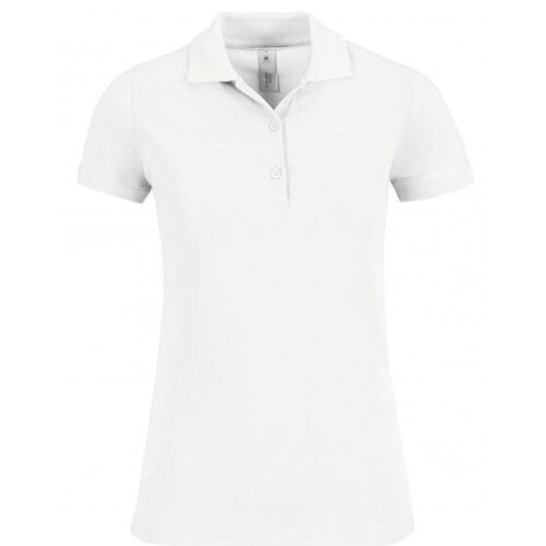 POLO B&C SAFRAN FEM. COULEUR MC 100% COTON R&eacute;f.CGPW455