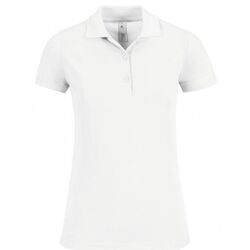 POLO B&C SAFRAN FEM. COULEUR MC 100% COTON R&eacute;f.CGPW455