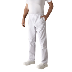 PANTALON DE CUISINE UMINI BLANC PC REF.UMINI