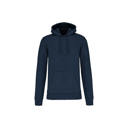 SWEAT A CAPUCHE HOMME 85%COTON BIO 15% POLYESTER RECYCLE REF.K4027