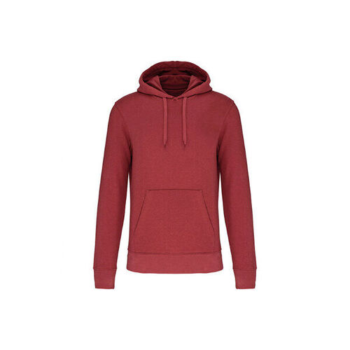 SWEAT A CAPUCHE HOMME 85%COTON BIO 15% POLYESTER RECYCLE REF.K4027