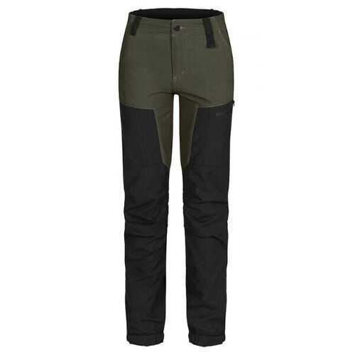 PANTALON FEMME BI-MATIERE STRETCH PG BAS VELCRO REF.022047