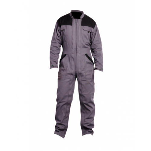 COMBINAISON TYPHON 2 BICOLORE CP GRIS/NOIR  2 ZIP OCTAVE / 13TYCGN