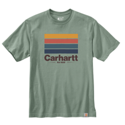 T-SHIRT COTON MANCHES COURTES LOGO POITRINE 230GR REF.105910