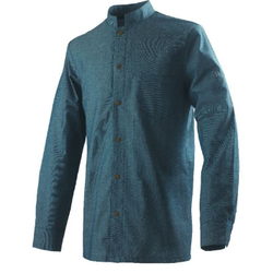 VESTE CUISINE HOMME BOVI ML CHAMBRAY 100% COTON