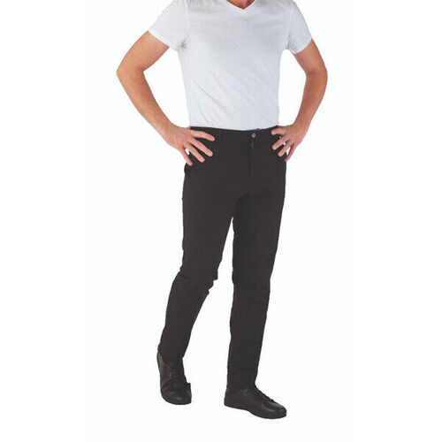 PANTALON DE SERVICE MIXTE TYPE CHINO COTON/ELAST