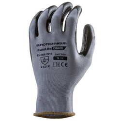 GANT ENDUIT PAUME NITRILE GRIS NIVEAU 4121X EN388  REF.1NICB
