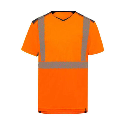 TEE-SHIRT BELIZE 37.5 MC ORANGE/MARINE MAILLE INDICE UPF 30+ 100% POLYESTER