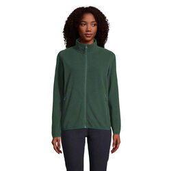 VESTE MICROPOLAIRE ZIPP&Eacute;E FEMME FACTORY 100% POLYESTER RECYCLE REF.03824