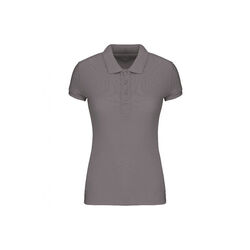 POLO PIQUE BIO MANCHES COURTES FEMME REF.K210