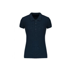 POLO PIQUE BIO MANCHES COURTES FEMME REF.K210