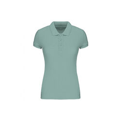 POLO PIQUE BIO MANCHES COURTES FEMME REF.K210