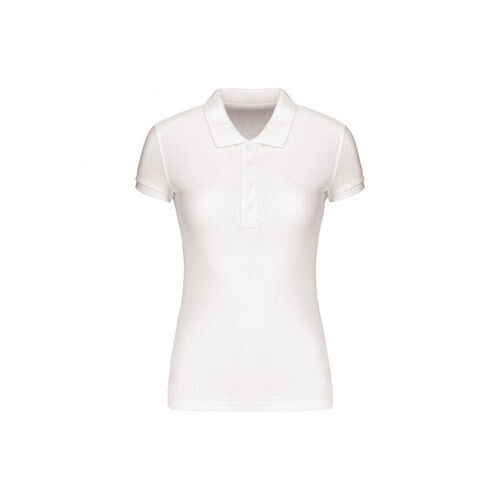 POLO PIQUE BIO MANCHES COURTES FEMME REF.K210