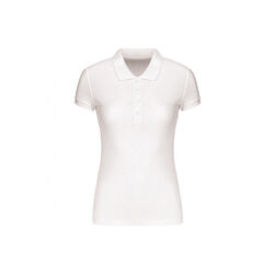 POLO PIQUE BIO MANCHES COURTES FEMME REF.K210