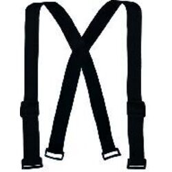 BRETELLES ELASTIQUES NOIR POUR LE PANTALON DE PLUIE KITA